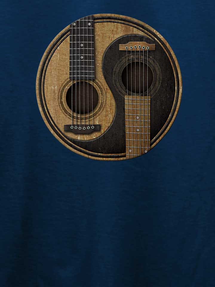 yin-yang-guitars-t-shirt dunkelblau 4
