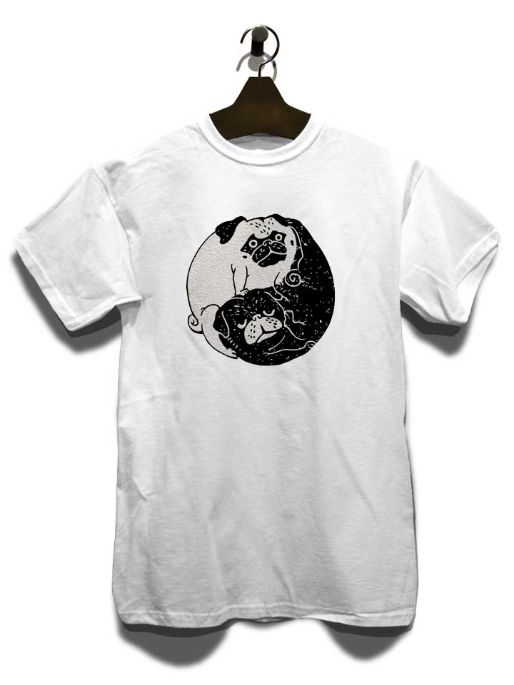 yin-yang-pugs-t-shirt weiss 3