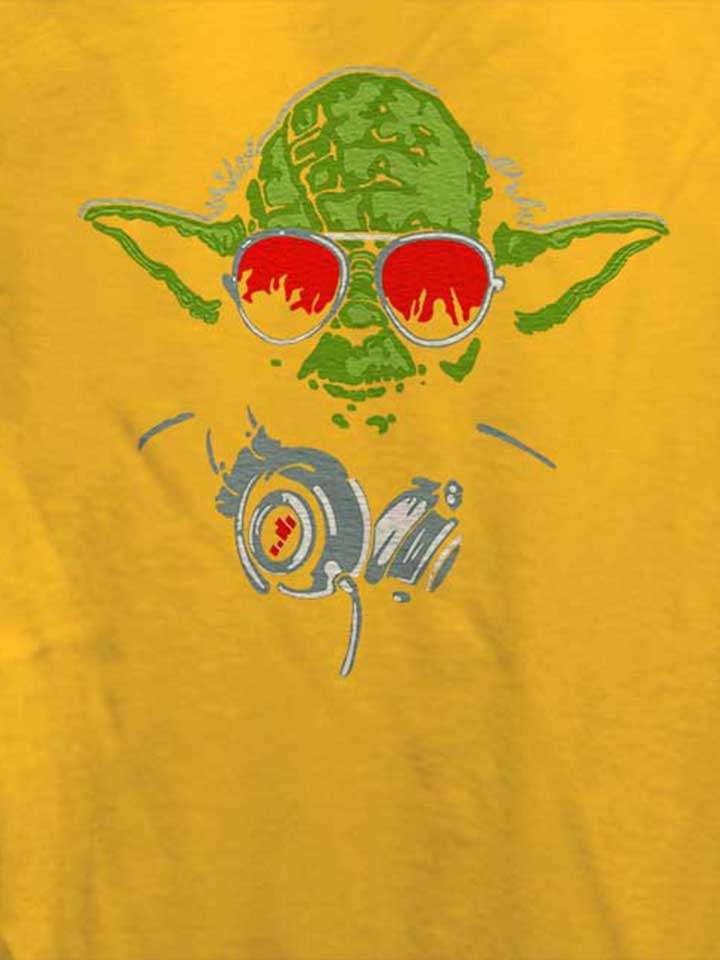 yoda-dj-damen-t-shirt gelb 4