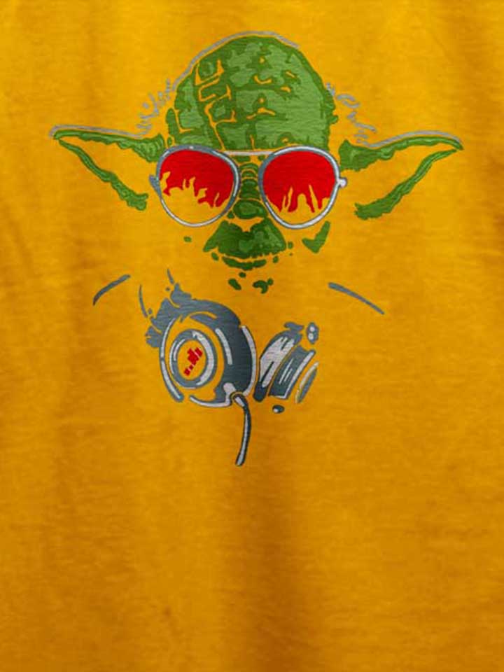 yoda-dj-t-shirt gelb 4