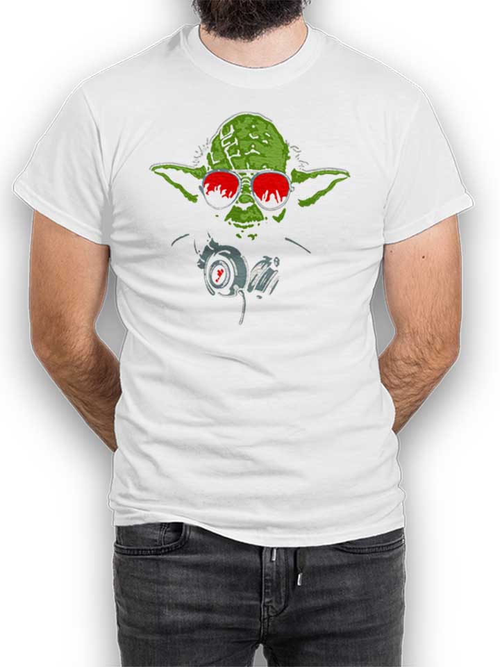 Yoda Dj Kinder T-Shirt weiss 110 / 116