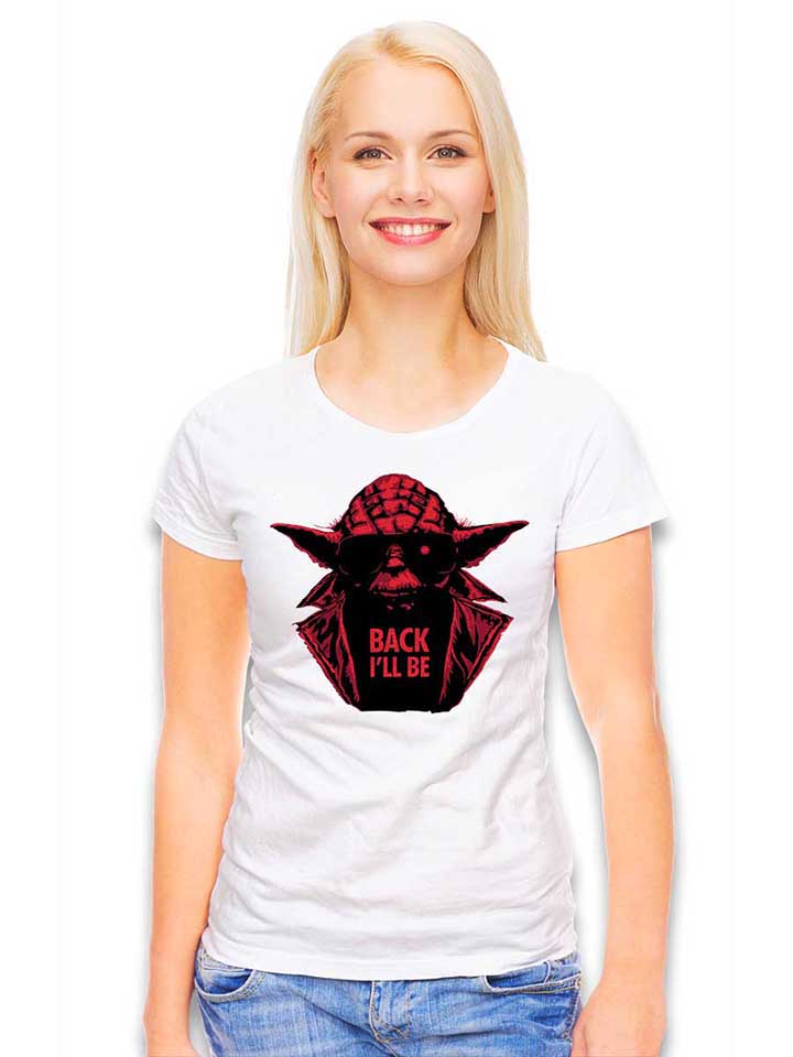 yoda-terminator-back-ill-be-damen-t-shirt weiss 2