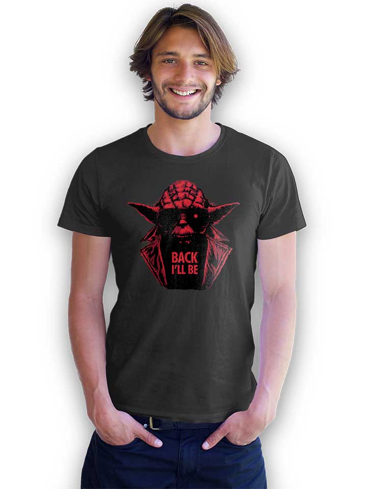 yoda-terminator-back-ill-be-t-shirt dunkelgrau 2