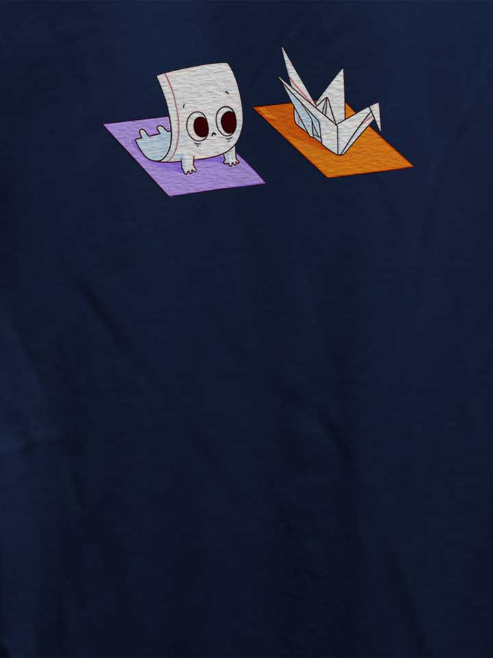 yoga-origami-damen-t-shirt dunkelblau 4