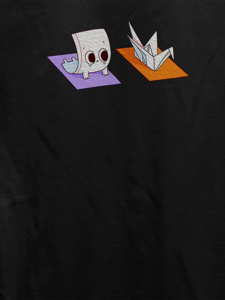 yoga-origami-damen-t-shirt schwarz 4