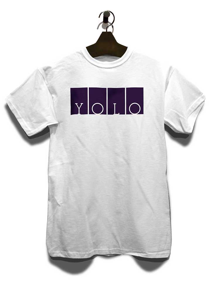 yolo-logo-t-shirt weiss 3