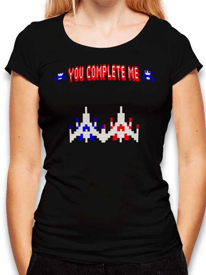 You Complete Me Damen T-Shirt schwarz L