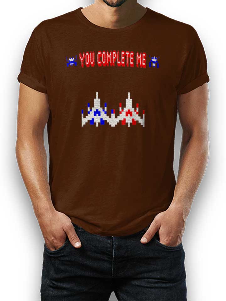 You Complete Me T-Shirt brown L