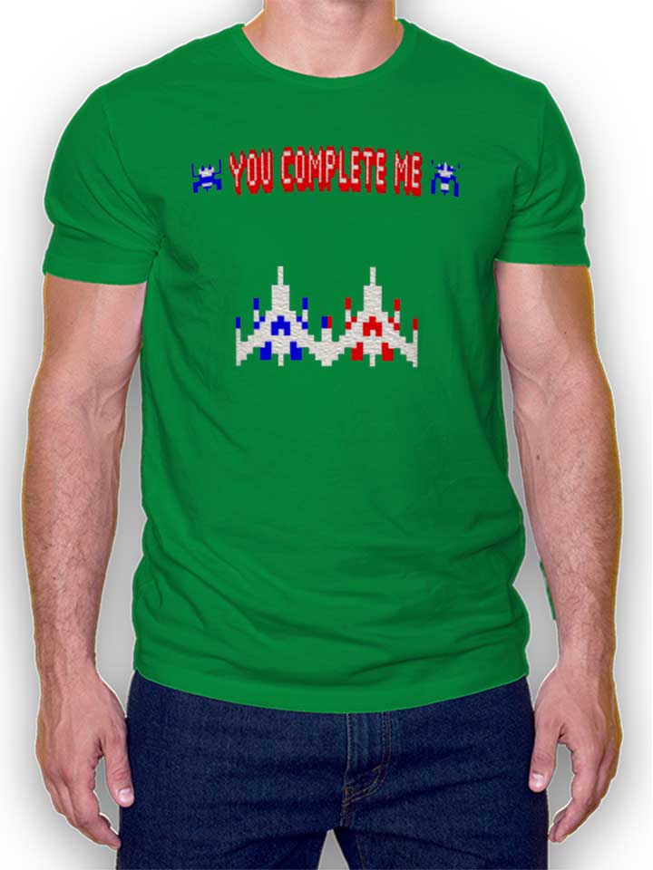 You Complete Me T-Shirt green L