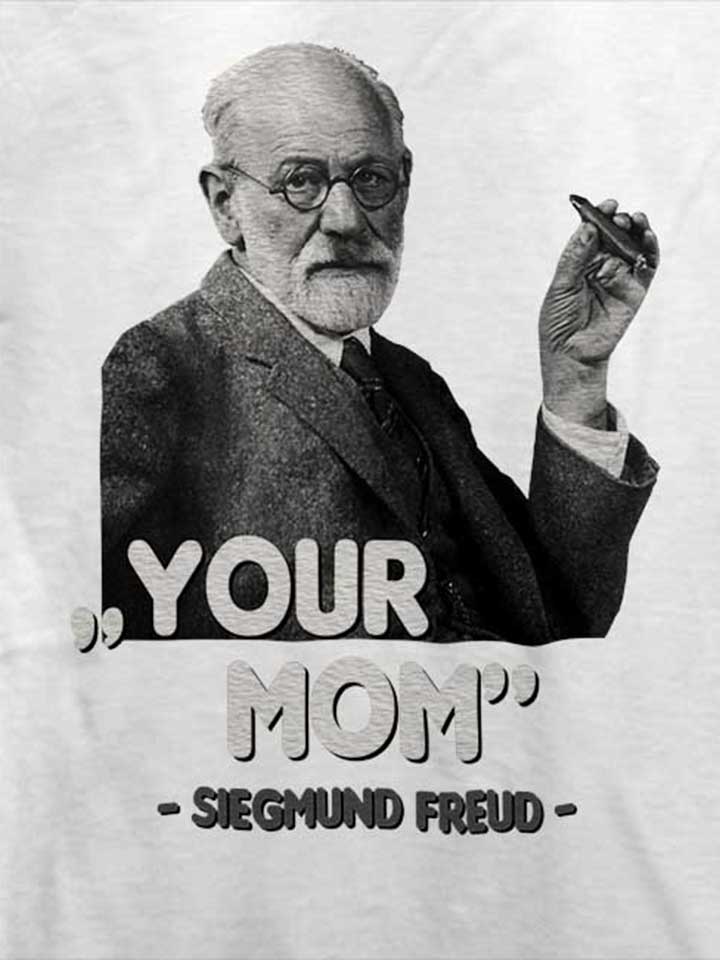 your-mom-siegmund-freud-t-shirt weiss 4