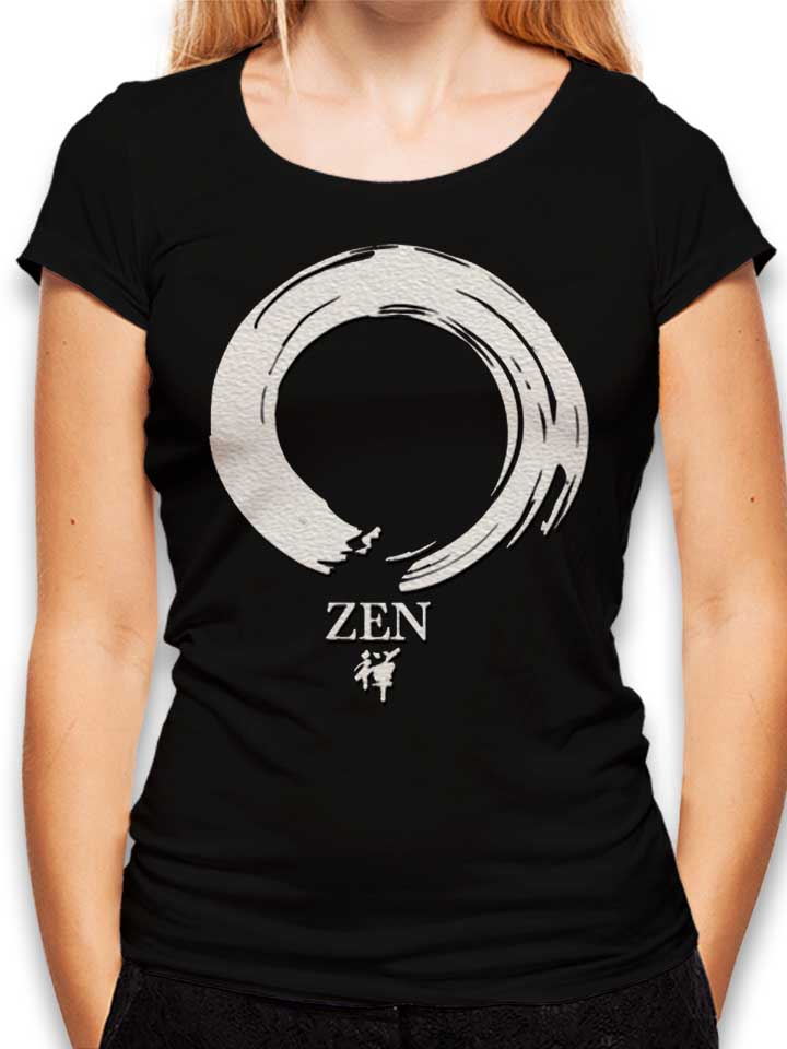 Zen Damen T-Shirt schwarz L