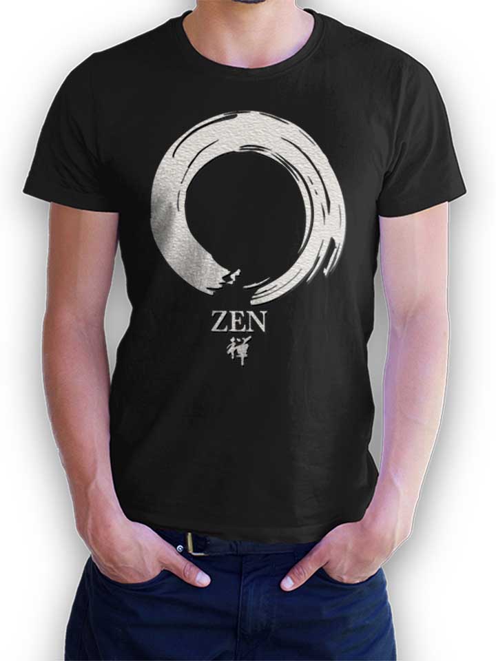 zen-t-shirt schwarz 1