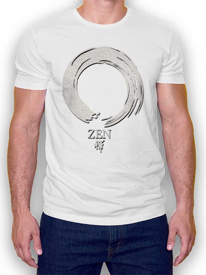 Zen T-Shirt bianco L
