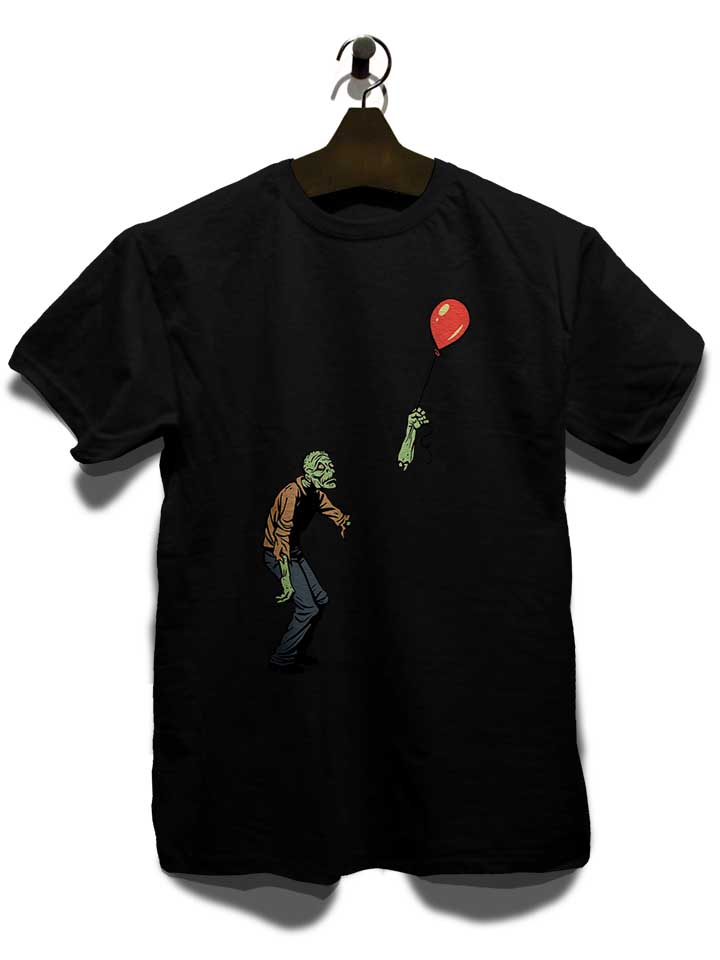 zombie-balloon-t-shirt schwarz 3