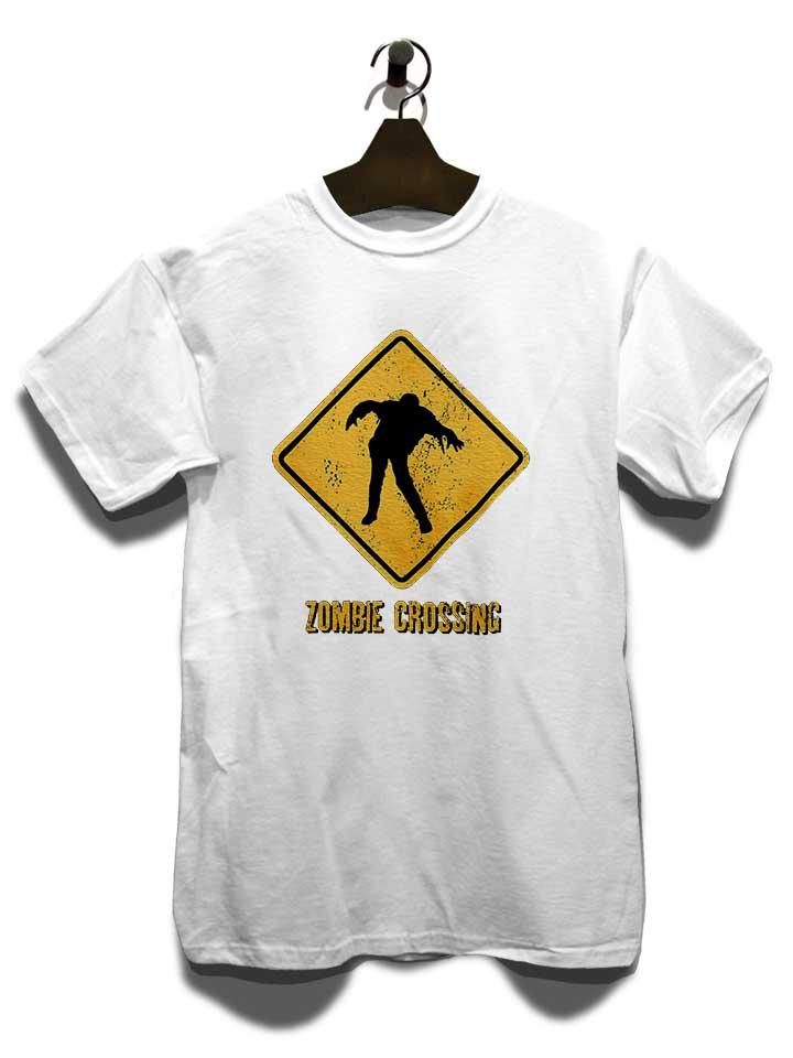 zombie-crossing-t-shirt weiss 3