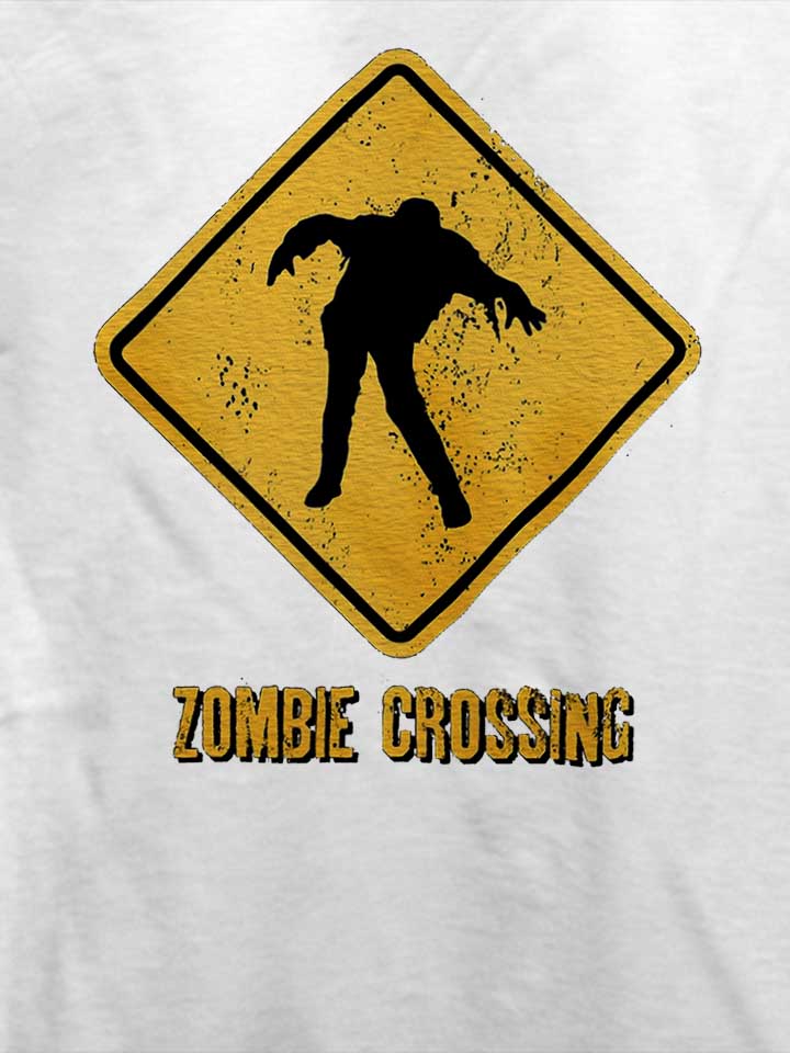 zombie-crossing-t-shirt weiss 4