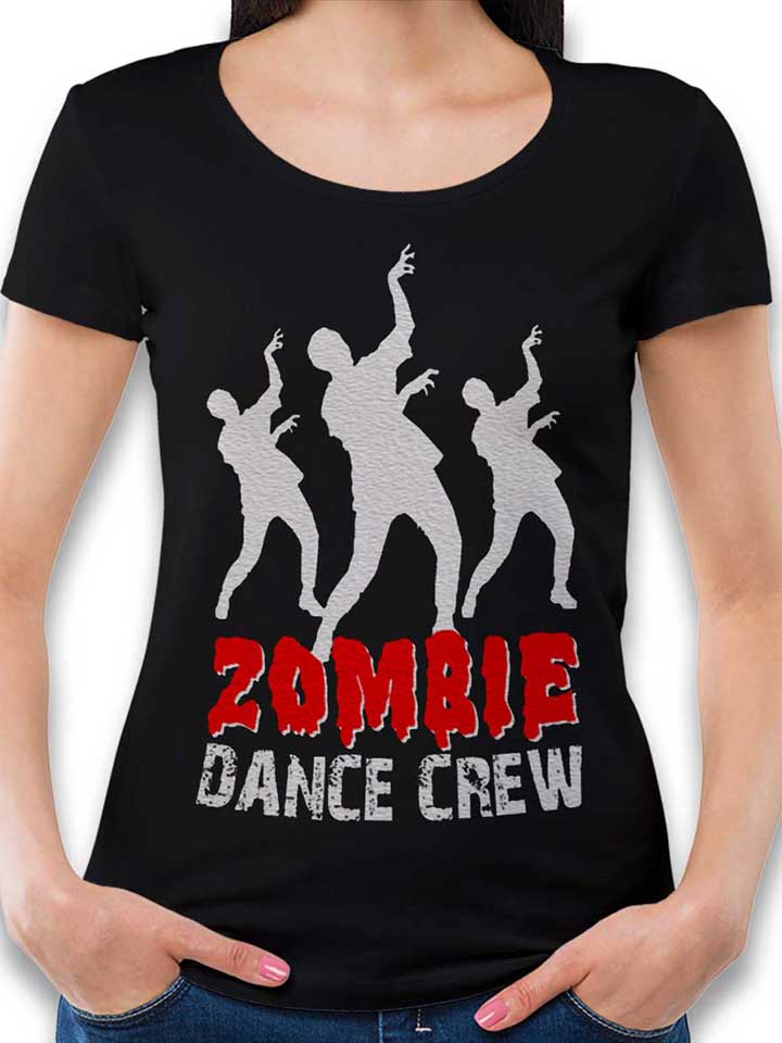 Zombie Dance Crew Damen T-Shirt schwarz L