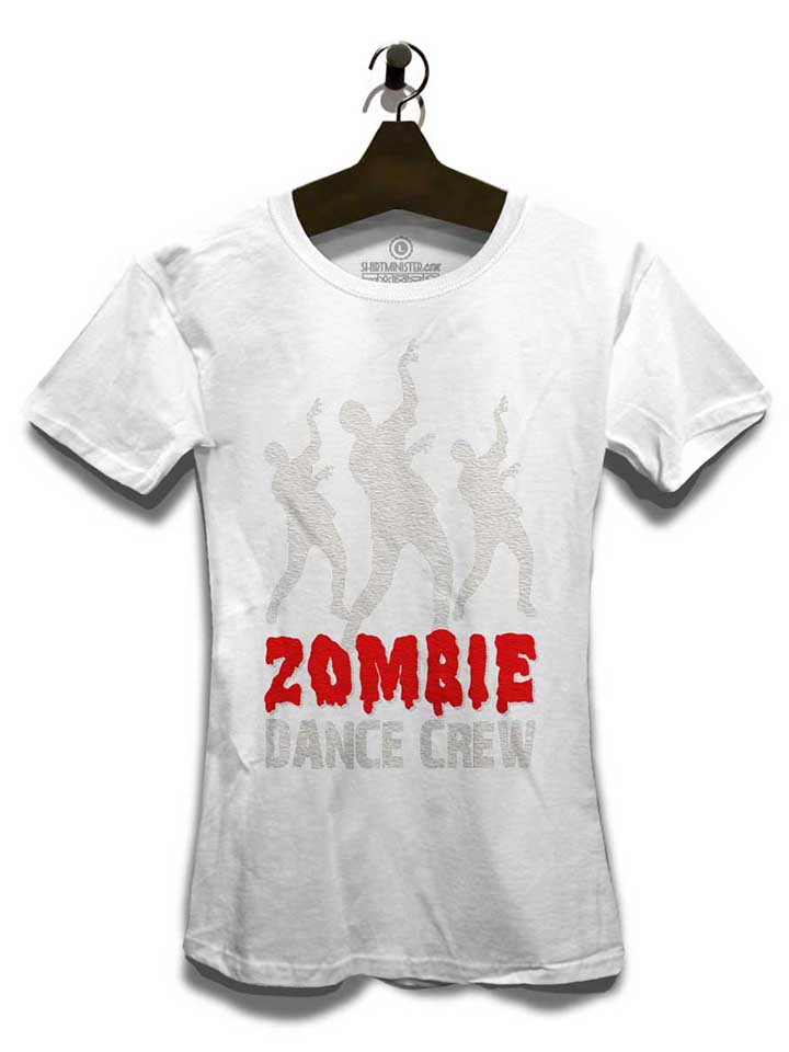 zombie-dance-crew-damen-t-shirt weiss 3