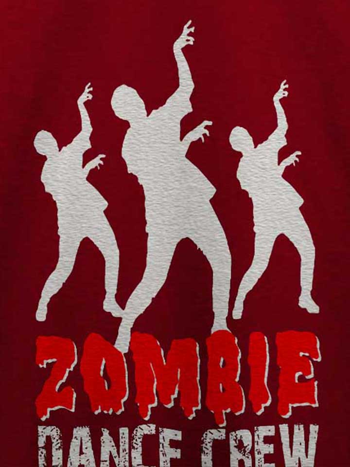 zombie-dance-crew-t-shirt bordeaux 4