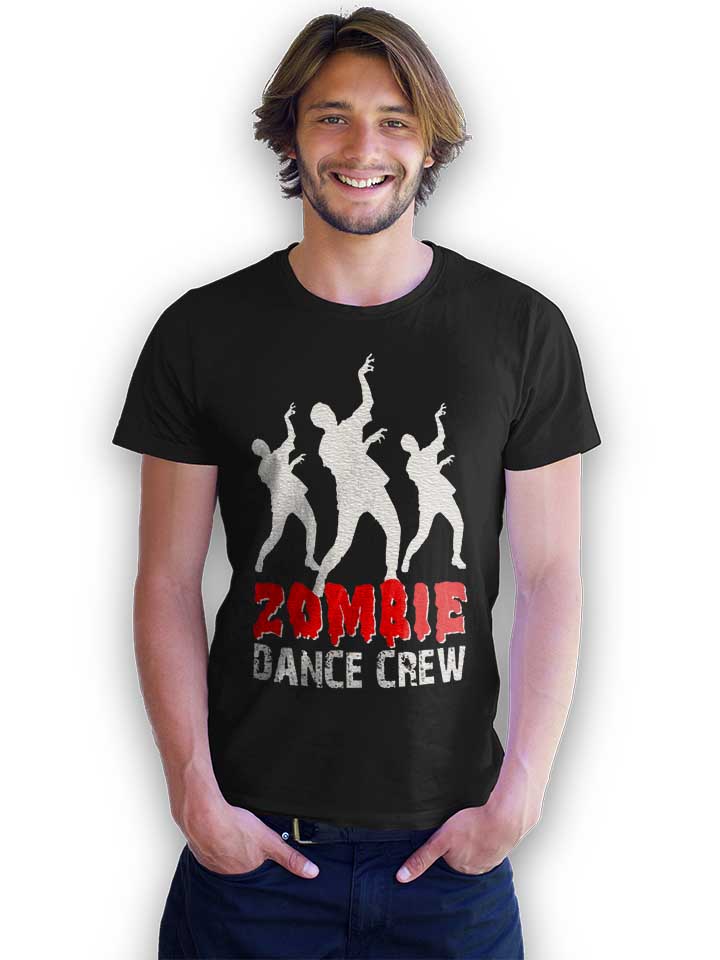 zombie-dance-crew-t-shirt schwarz 2