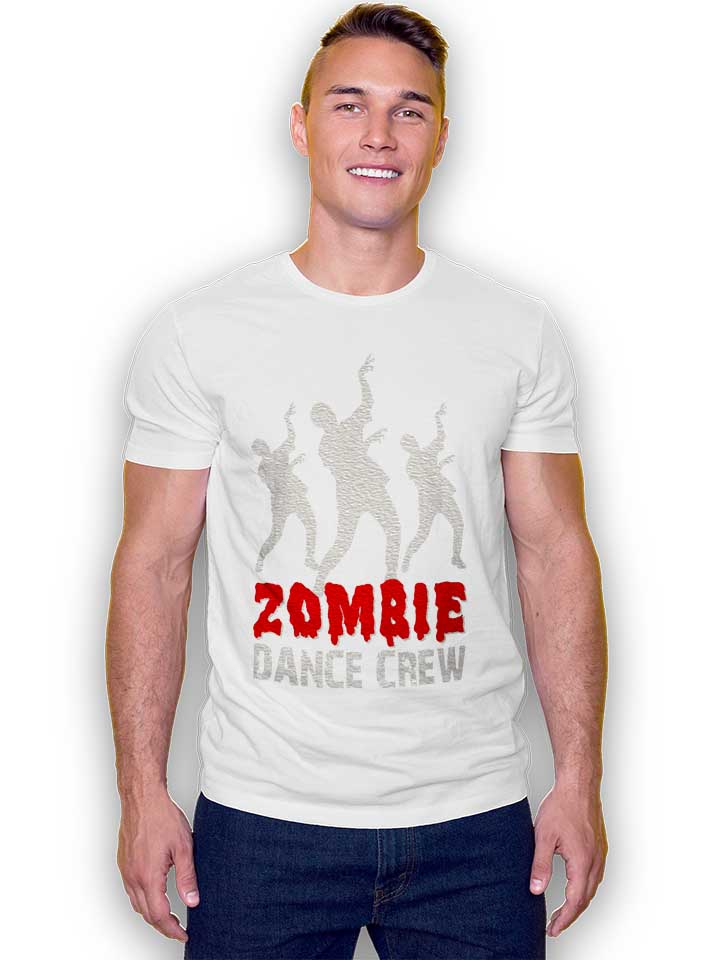 zombie-dance-crew-t-shirt weiss 2