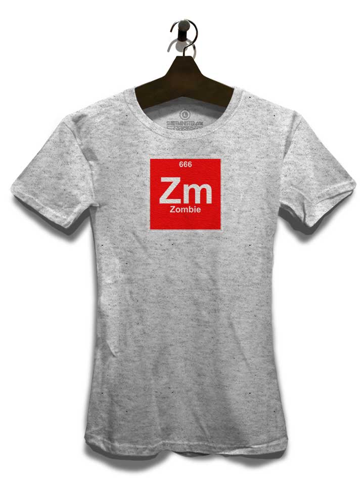zombie-elements-damen-t-shirt grau-meliert 3