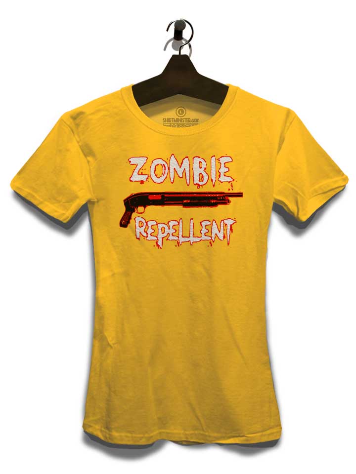 zombie-repellent-damen-t-shirt gelb 3