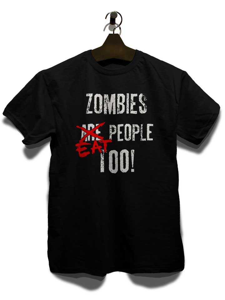 zombies-eat-people-too-t-shirt schwarz 3